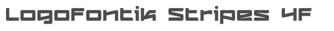 Logofontik Stripes 4F